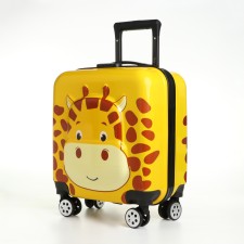 Чемодан детский 32 л (XS), Bear Toy, отдел на молнии, цвет жёлтый