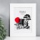 Photo frame MDF 15x21 cm "Trend" White (plastic screen)