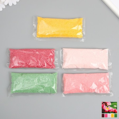 Colored sand set No. 11, 5 colors, 100 g each
