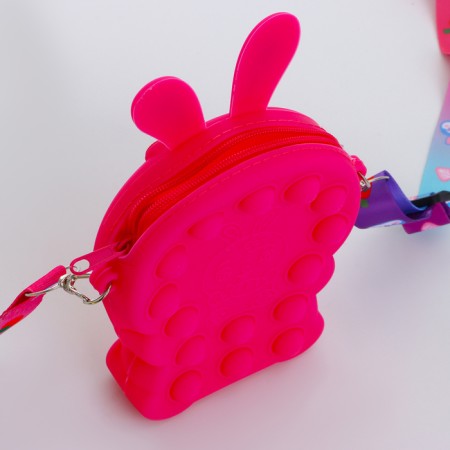 Baby baby on the zipper "chosen", raspberry color-2