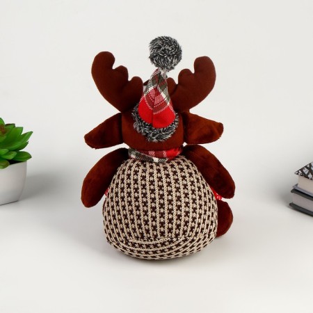 Soft toy "Deer with a scarf"-2