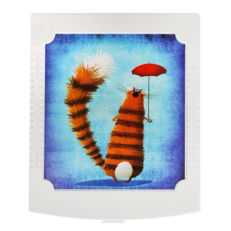 Mosque Children's 4th Sectional Rossplast "Decor. Cat ", 38x95cm, white color-4