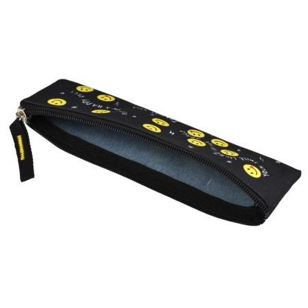 Penal soft, 1 compartment, 60 x 200 mm, flat, Phoenix "Smile" Black 65311-1