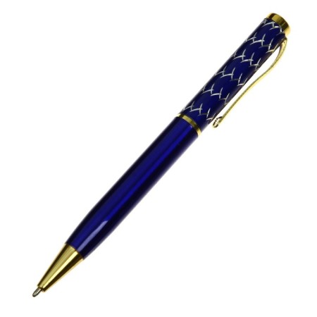 Handle Gift Ballic Calligrata, in a plastic case, rotary, blue case with gold x-3