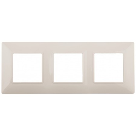 The frame for the switch for 3 posts, era Elegance, ivory