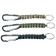 Paracord cavity for TRAMP TRA-234 keys, carabiner/keys ring, black