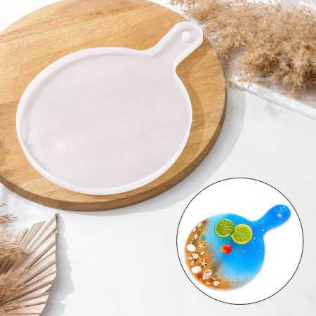 Mold "Classic. Circle ", silicone, 31 × 22.5 × 1.2 cm