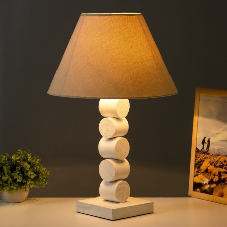 BIM table lamp E27 40W white 35x35x56cm Risalux-1