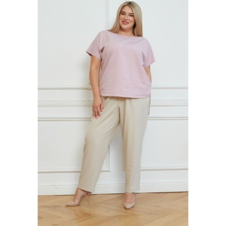 Female T -shirt, size 66, powder color-4