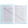 The diary is half -dantered for 4 years A5, 192 sheets, the cover of the boumville, turquoise
