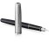 Fright pen Parker Sonnet Sand Blasted Metal & Black Lacquer, 0.8mm, Chern, UD/UP 2146864 1032847