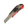 Scrap knife, 2K case, metal guide, 18 mm