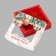 Box under 9 sweets of the Happy New Year, 14.7 x 14.7 x 3.5 cm, New Year