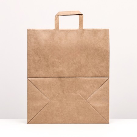 Craft packet without print 32 x 18 x 37 cm, flat handle-1