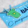Money envelope "Birth Boy", handmade, 16.5 × 8 cm