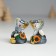 Polystone souvenir "Suncture with sunflower" mix 7x3x4.3 cm