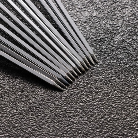 A set of shampoos -spokes 12 pcs, the working part is 47 cm, width is 3 mm, thickness is 2 mm-2
