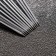 A set of shampoos -spokes 12 pcs, the working part is 47 cm, width is 3 mm, thickness is 2 mm