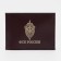 Cover for the FSB Russia certificate, burgundy color