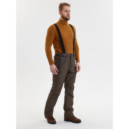 Semi -combinezone Ski Diplopted Male, size 52, Khaki Color-2