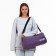 Sports bag with lightning, long belt, purple color
