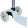 Graffiti Baby Scooter, Light wheels PU 120/70 mm, ABEC 7, color gray color