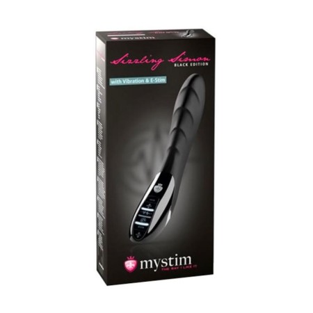 Vibrator with electrical stimulation Sizzling Simon Black 0T-00007261-2