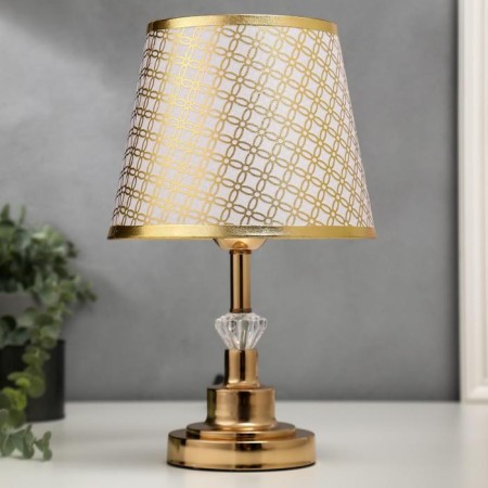 Table lamp 16227/1GD E27 40W gold 21x21x34.5 cm Risalux