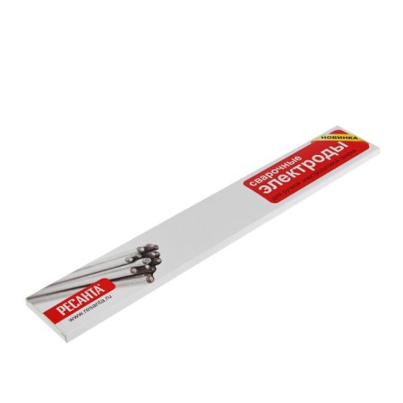The electrode "Resanta" MP-3 71/6/24, D = 4 mm, 1 kg, ≥ 450 MPa, ≥ 90 J/cm2, ≥ 18%