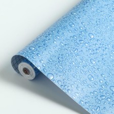 Self -adhesive film D&B 3888 Blue Drops, 0.45x8m