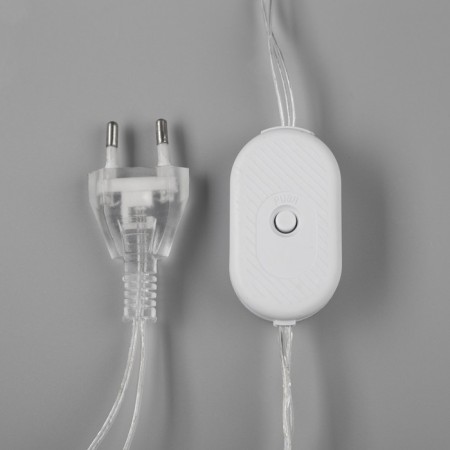 LED figure "Olenenok" 26 × 30 × 13 cm, acrylic, 30 LED, 220 V, glow of white-3
