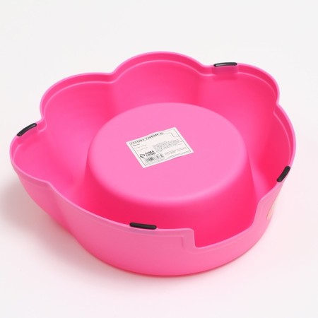 Figure plastic bowl 26.5 x 24 x 8.5 cm, pink-3