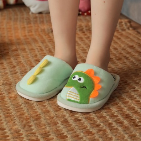 Baby slippers, size 28-29, mint color-1
