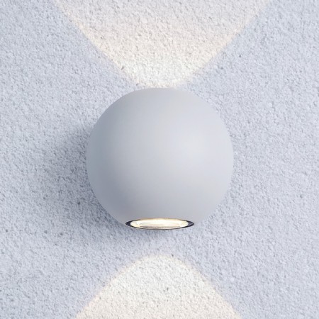 Elektrostandard lamp, 10 W, LED, 3000K, 700LM, IP54, wall, Techno 1566 LED White