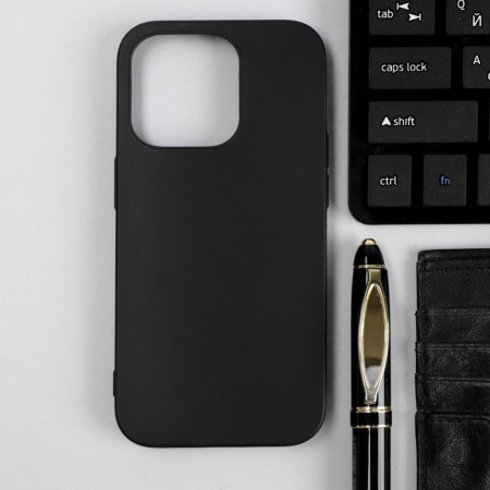Red Line Ultimate case for the iPhone 14 Pro phone, silicone, black