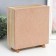 Casket wood chestnut 4 boxes "mesh" beige-white 10x22.3x24.8 cm