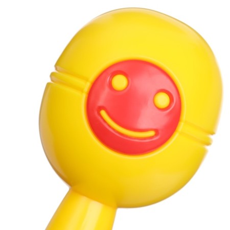 The rattle "Joy", the color is yellow/red, I-4