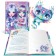 Notepad for Girls Nebulous Stars Iceana, on an elastic band, with a gel handle