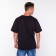 New Year's T -shirt "Santa Claus", Black color, size 54