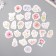 Stickers stickers for scrapbooking "Flowers" 9-347