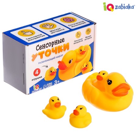 Developing set "sensory ducks", 3+
