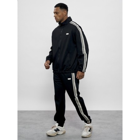 Sports suit men's, size 56, black color-16