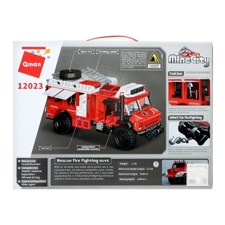 Designer Firefighters "Fire in the Park", 656 parts-6