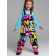Winter set for the girl PlayTode: jacket and semi -combineson, height 110 cm