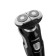 Elektrotveta "Mikma" 259r, 3 W, rotor, dry shaving, battery, trimmer, black