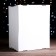 Folding box, white, 31.2 x 25.6 x 16.1 cm set 2 pcs