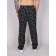 Male pants, size 62, black color