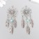 Decor Metal for creativity "Dreams of Dreams with turquoise" 7.5x2.8 cm