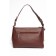 Bag Cross-Body Women's, genuine leather, burgundy ludor, 30x8x21 cm