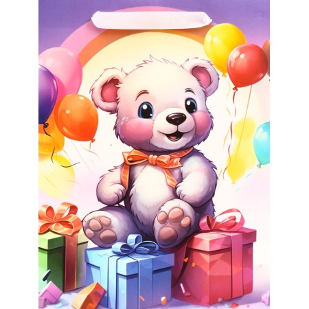 Gift vertical "Bear", 23 × 27 × 11.5 cm-2